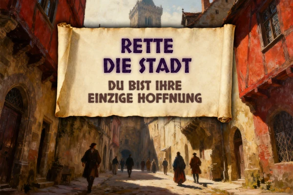 Rette die Stadt. Du bist ihre einzige Hoffnung!