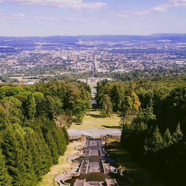 Luftaufnahme von Kassel
